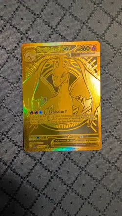 Mega Charizard Y EX 294/217 Gold Hyper Rare, Ascended Heroes, Pokemon TCG (NM) - Image 1