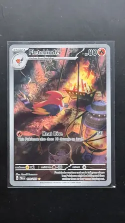 Pokemon TCG - Fletchinder 199/193 - Sv02: Paldea Evolved IR - NM - Image 1