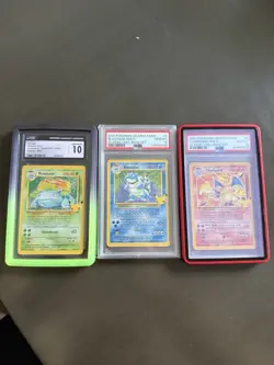Pokemon Venusaur Charizard Blastoise Pokemon Celebrations Sequential Set 10’s! - Image 1