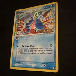 Pokemon Bagon 43/101 Dragon Frontiers Delta Species 40HP 2006 Reverse Holo - Image 3