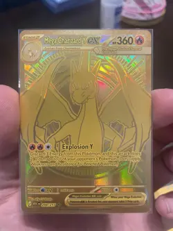 Mega Charizard Y EX 294/217 Hyper Rare Ascended Heroes Pokemon Pack Fresh NM - Image 1