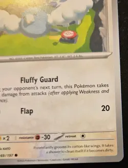 Swablu 169/197 Common Scarlet & Violet: Obsidian Flames Pokemon TCG - Image 5