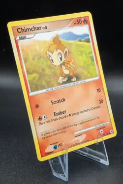 Chimchar Pokemon TCG - Diamond and Pearl - 76/130 - Non Holo - NM/LP+ Very Good+ - Image 4