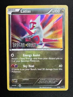 Pokemon: Latias Stamped Promo 9/20 Dragon Vault Holo - Image 1