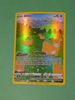 Pokemon Sword & Shield Crown Zenith Ditto GG22/GG70 Galarian Gallery - Image 3