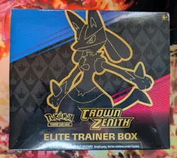 Pokemon TCG Crown Zenith Elite Trainer Box ETB - New/Factory Sealed NIB - Image 1
