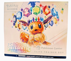 Scarlet & Voilet Prismatic Evolutions -Elite Training Box-Sealed-Pokemon Center - Image 1