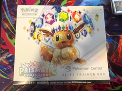 Scarlet & Voilet Prismatic Evolutions -Elite Training Box-Sealed-Pokemon Center - Image 3