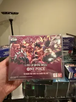 One Piece TCG SEALED BOOSTER BOX [OP-11] A Fist OF Divine Speed - Image 1