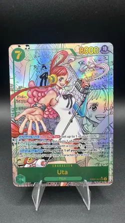 Uta EB03-061 Manga Art Comic Parallel ONE PIECE Card Heroines ENG - Image 1