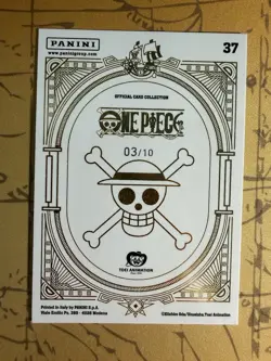 2024 One Piece Panini Treasure Box Robin Serialized 3/10 Scratched Holo - Image 2