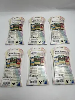 Disney Lorcana TCG Fabled Sleeved Booster Pack - Lot of 6 - Image 2