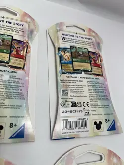 Disney Lorcana TCG Fabled Sleeved Booster Pack - Lot of 6 - Image 4