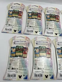 9x Disney Lorcana Fabled Sleeved Booster Blister Packs - Image 5