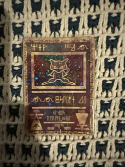 Ancient Mew 2000 Movie Promo Card Holo Ultra Rare Pokemon see description - Image 3