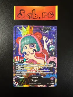 MINT Condition Sugar Alt Art Leader OP10-003 One Piece English Card - Image 1