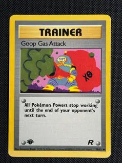 1# Pokemon Cards Goop Gas Attack 78/82 1ST EDITION Team Rocket Common - Image 1