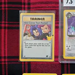 Pokemon Team Rocket CGC 7.5 Dark Dragonair, 18 Card Lot, Wizards, Trainer, 2000 - Image 3