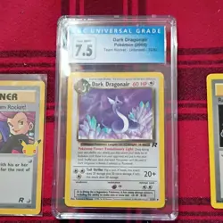 Pokemon Team Rocket CGC 7.5 Dark Dragonair, 18 Card Lot, Wizards, Trainer, 2000 - Image 4