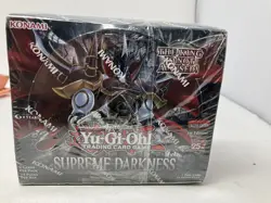 Yu-Gi-Oh! CCG TCG Supreme Darkness Expansion Sealed Booster Cards Box - Image 1
