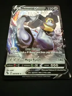 Melmetal 047/078 Pokemon GO Holo Rare NM/M Pokemon TCG Card PSA 10 Contender - Image 4