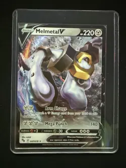Melmetal 047/078 Pokemon GO Holo Rare NM/M Pokemon TCG Card PSA 10 Contender - Image 5