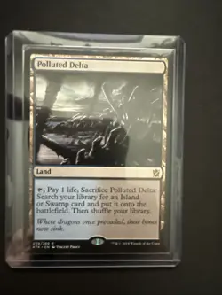 Magic: The Gathering Polluted Delta Khans of Tarkir Regular Card - Image 1
