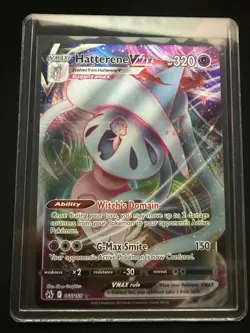 Hatterene VMAX 066/159 Crown Zenith Holo NM/M PSA Contender Pokemon Card - Image 5