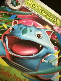 Mega Venusaur ex 003/132 Mega Evolution Holo NM/M PSA Contender Pokemon Card - Image 3