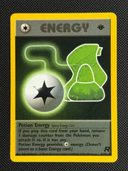 1# Pokemon Cards Potion Energy 82/82 1ST EDITION Team Rocket Uncommon - Image 1