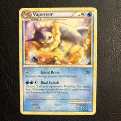 Pokemon Card Vaporeon Call Of Legends Uncommon 52/95 Nm/vlp - Image 1