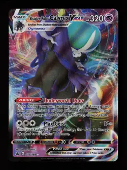 Shadow Rider Calyrex VMAX 075/198 SWSH06: Chilling Reign Pokemon Card - Image 1
