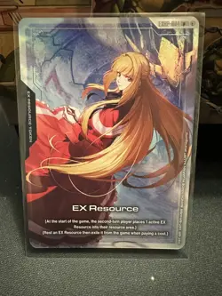 EXRP-004 Gundam Card Game EX Resource (Kudelia) Iron Orphans PC01A MINT - Image 1
