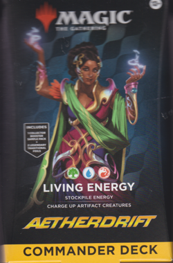 Magic the Gathering - Aetherdrift Commander Deck - Living Energy - Image 1