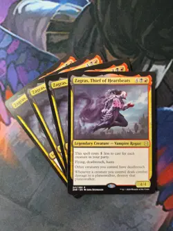 Zagras Thief of Heartbeats x 4 | Zendikar Rising | % Off 2+* | NM | MTG - Image 1