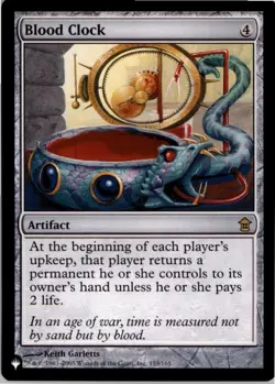 Blood Clock R The List Reprints 153/165 NM MTG x1 - Image 1