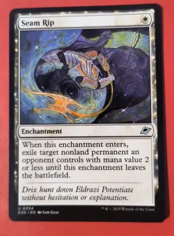 MTG, EDGE OF ETERNITIES * SEAM RIP* #0034, UNCOMMON, REGULAR, EOE - Image 1