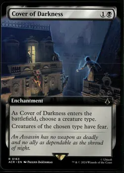 Cover of Darkness - 163 Extended not foil MTG ACR - Image 1