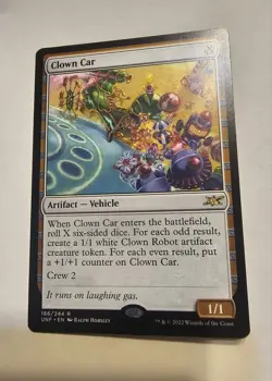 Clown Car Unfinity MTG Magic The Gathering NM - Image 1