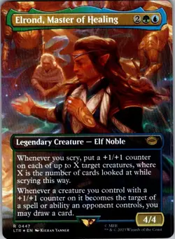 Elrond, Master of Healing (Borderless) R Universes Beyond: The Lord of the Rings - Image 1