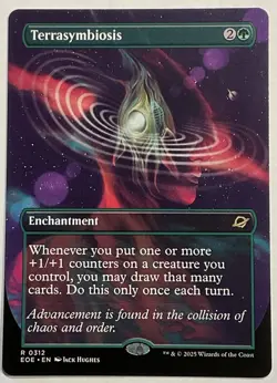 MTG Terrasymbiosis (Borderless)-Edge of Eternities NM-M - Image 1