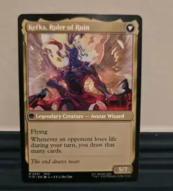 Kefka, Court Mage / Ruler of Ruin No. 0231- MTG Final Fantasy - Mythic - Image 2