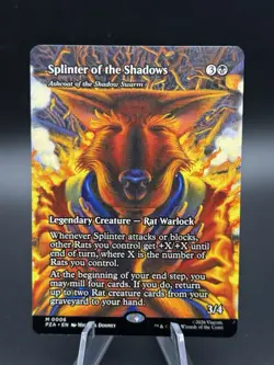 Splinter of the Shadows - Ashcoat of the Shadow Swarm (Borderless) Teenage... - Image 1