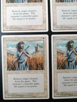 MTG | 4 x Swords To Plowshares | Fourth Edition | Magic The Gathering | Playset - Image 5