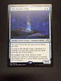 The Reality Chip - NM - Kamigawa Neon Dynasty MtG - Image 1