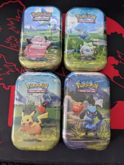 Pokemon TCG Ascended Heroes Mini Tins - Lot of 4 - NEW Sealed In Hand - Image 1