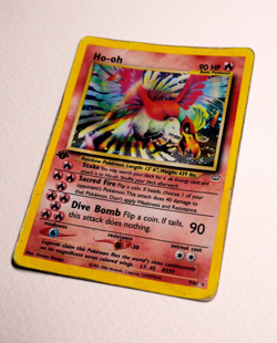 Pokemon TCG Ho-Oh Neo Revelation Holo Card 7/64 - 1st Edition - Image 2