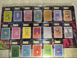 Pokemon Old Maid Japanese 2019 Playing Cards Complete Master Set CGC Pristine 10 - Image 1