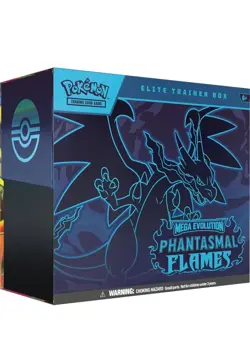 Pokemon TCG Mega Evolution Phantasmal Flames Elite Trainer Box - Image 3