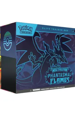 Pokemon TCG Mega Evolution Phantasmal Flames Elite Trainer Box - Image 4